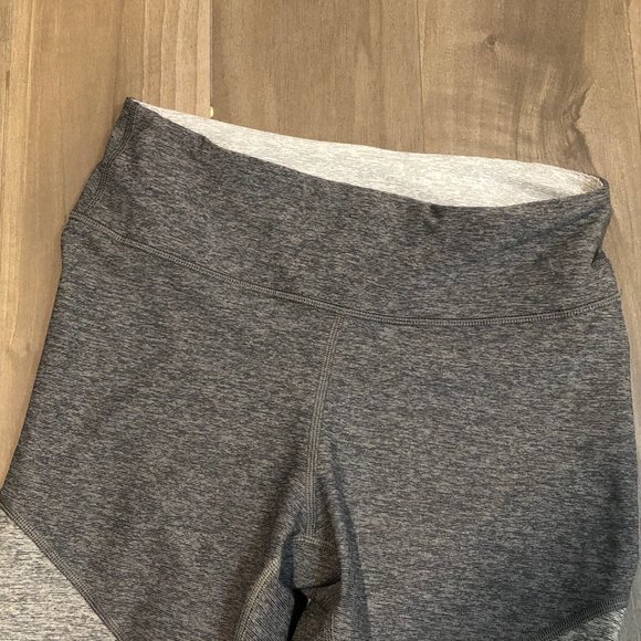Outdoor Voices Springs 7/8 Leggings gray tri tone S small silver colorblock - Picture 4 of 7